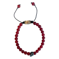 ONE SKULL GRANATE ROJO