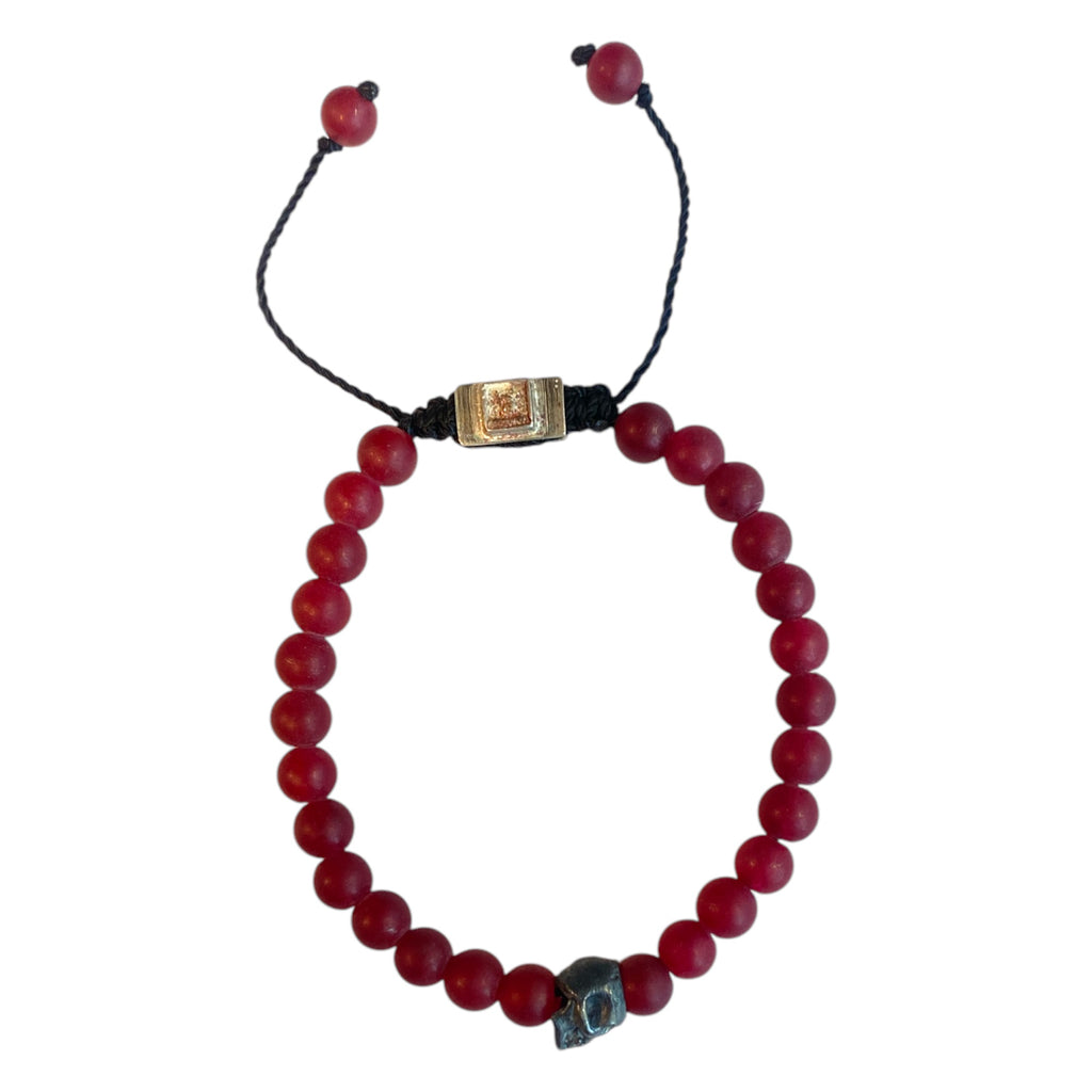 ONE SKULL GRANATE ROJO