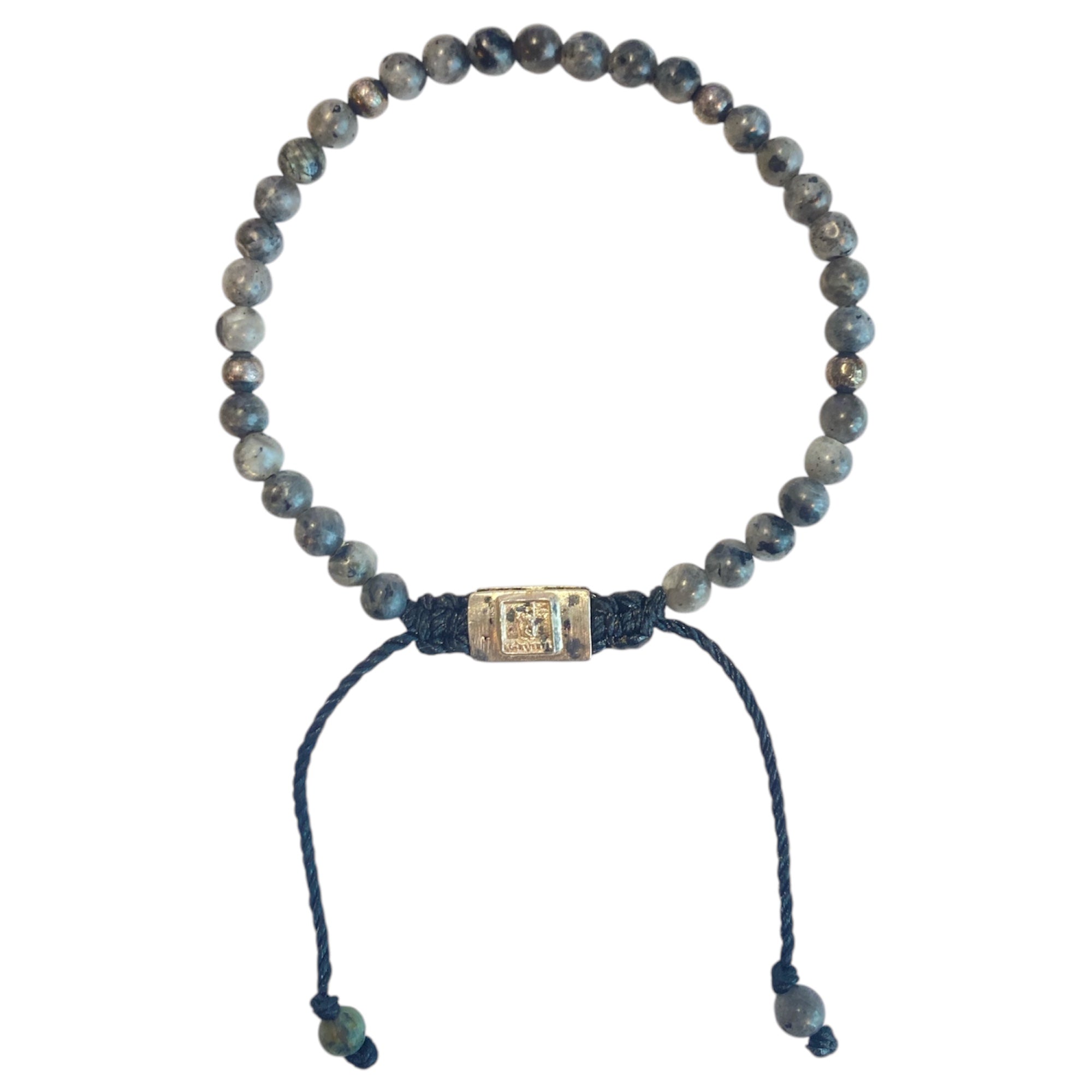 5 BALL GRAY AGATHA BRACELET