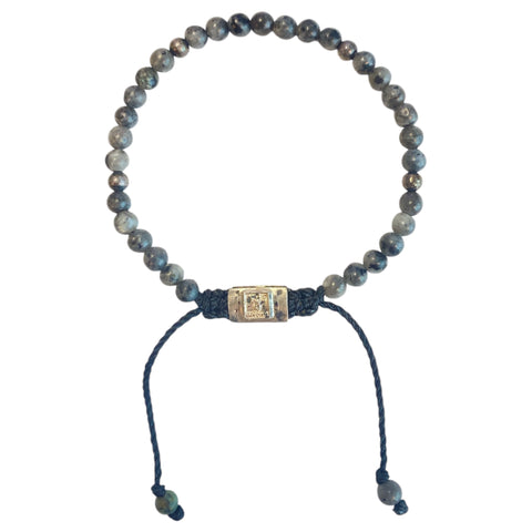 5 BALL GRAY AGATHA BRACELET