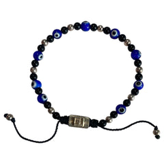 EYE AND BEADS BRACELET