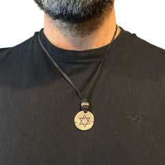 LEATHER AMULET D.STAR CLASSIC