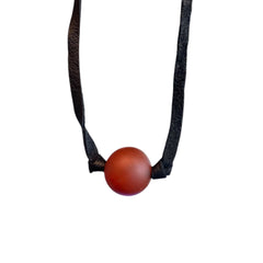 LEATHER STONE BALL
