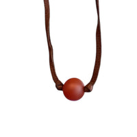 LEATHER STONE BALL