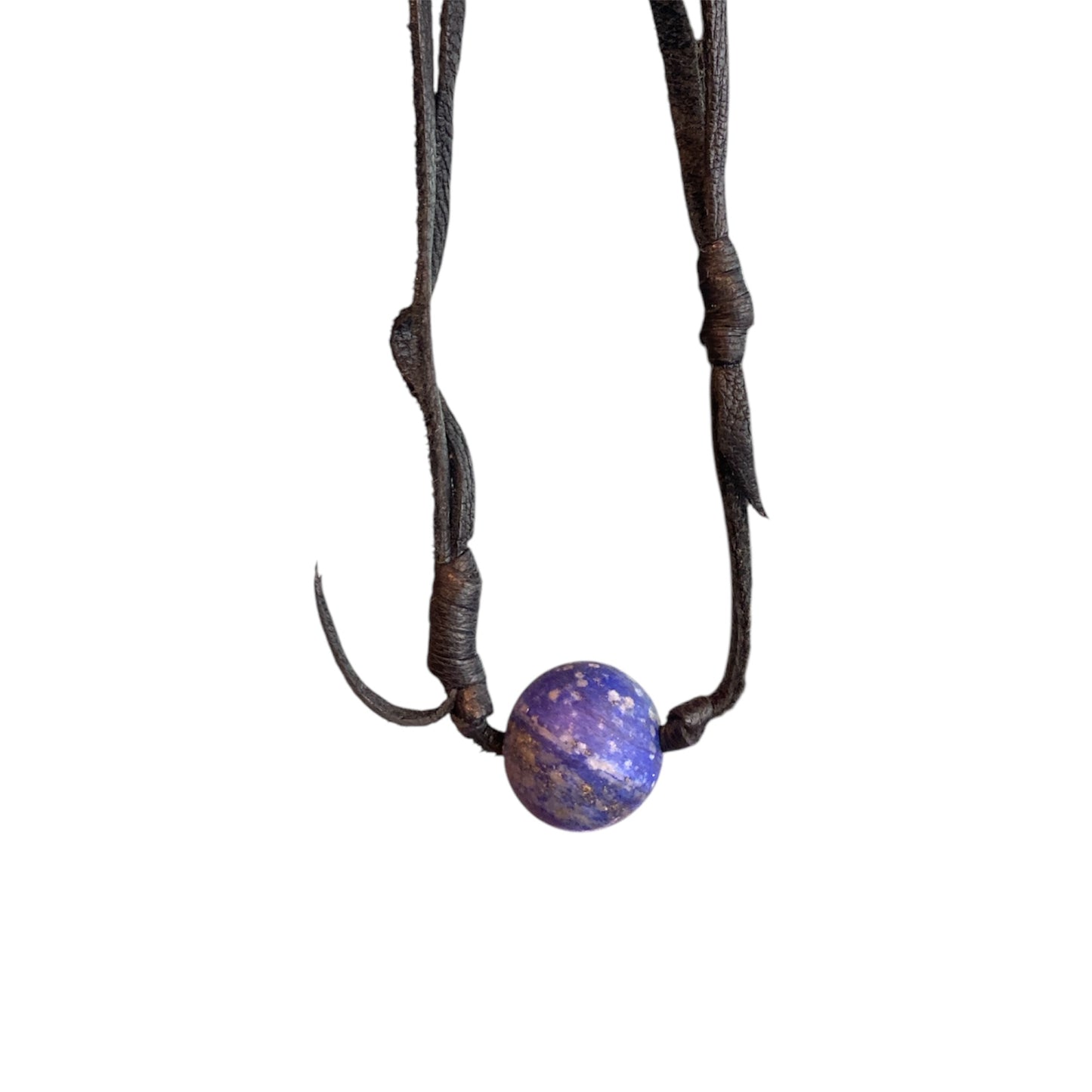 LEATHER STONE BALL