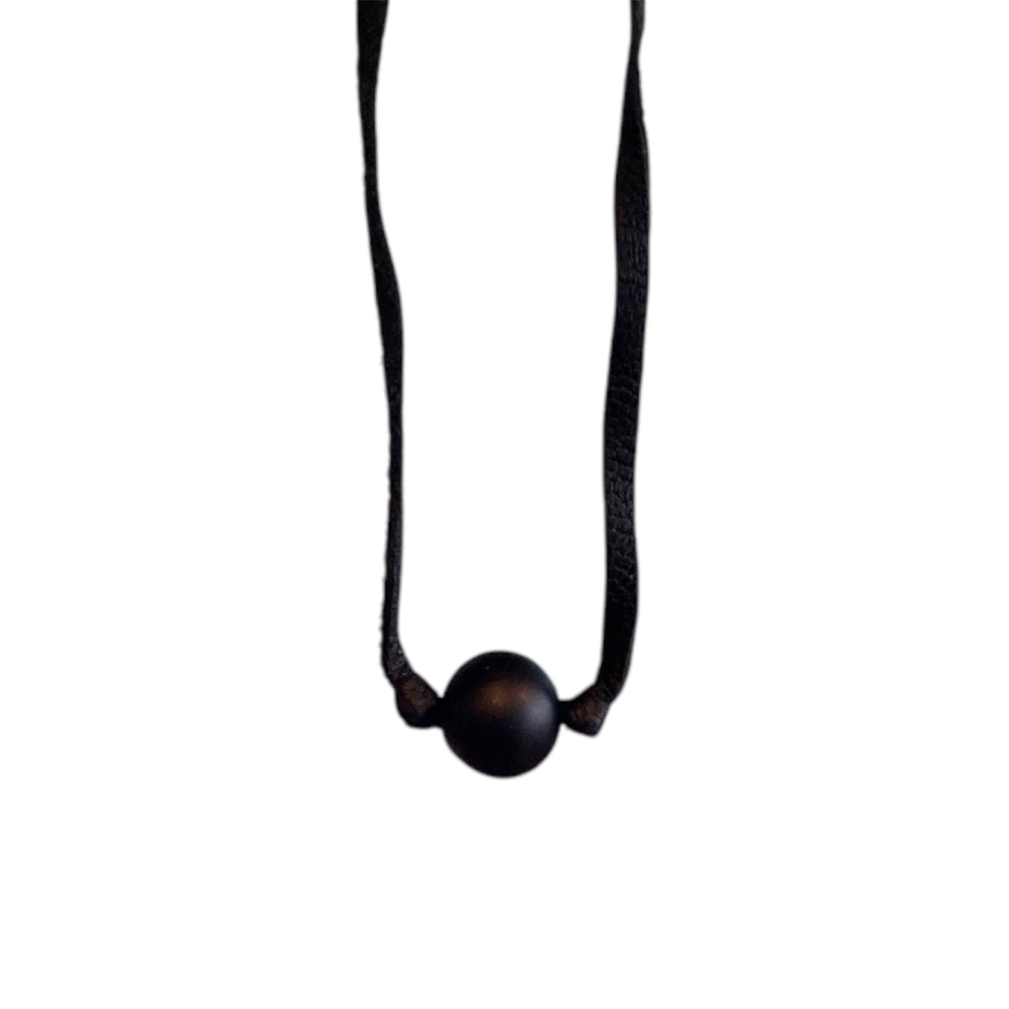 LEATHER STONE BALL