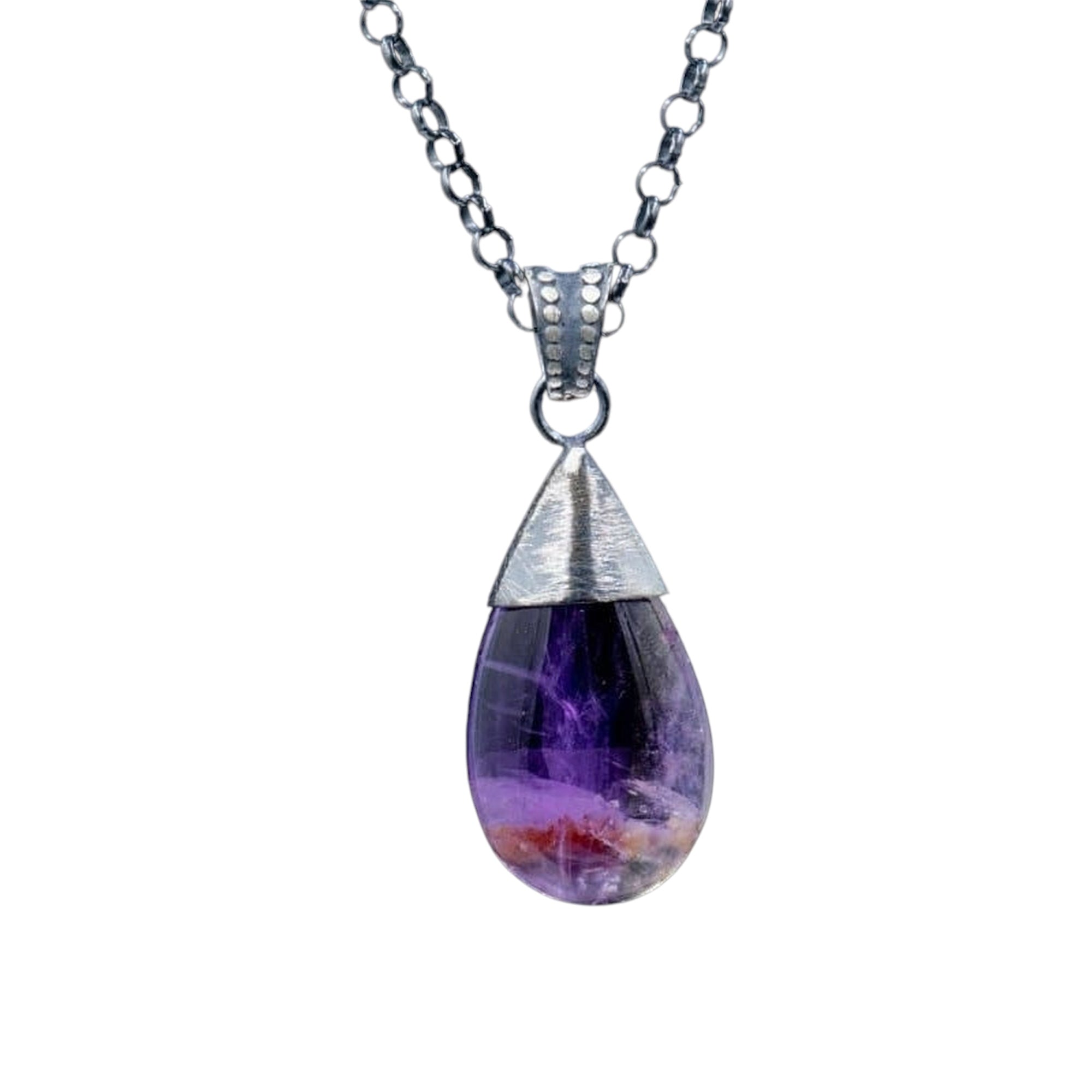 PURPLE CITRINE DROP