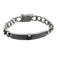 SKULL PLAQUE BRACELET