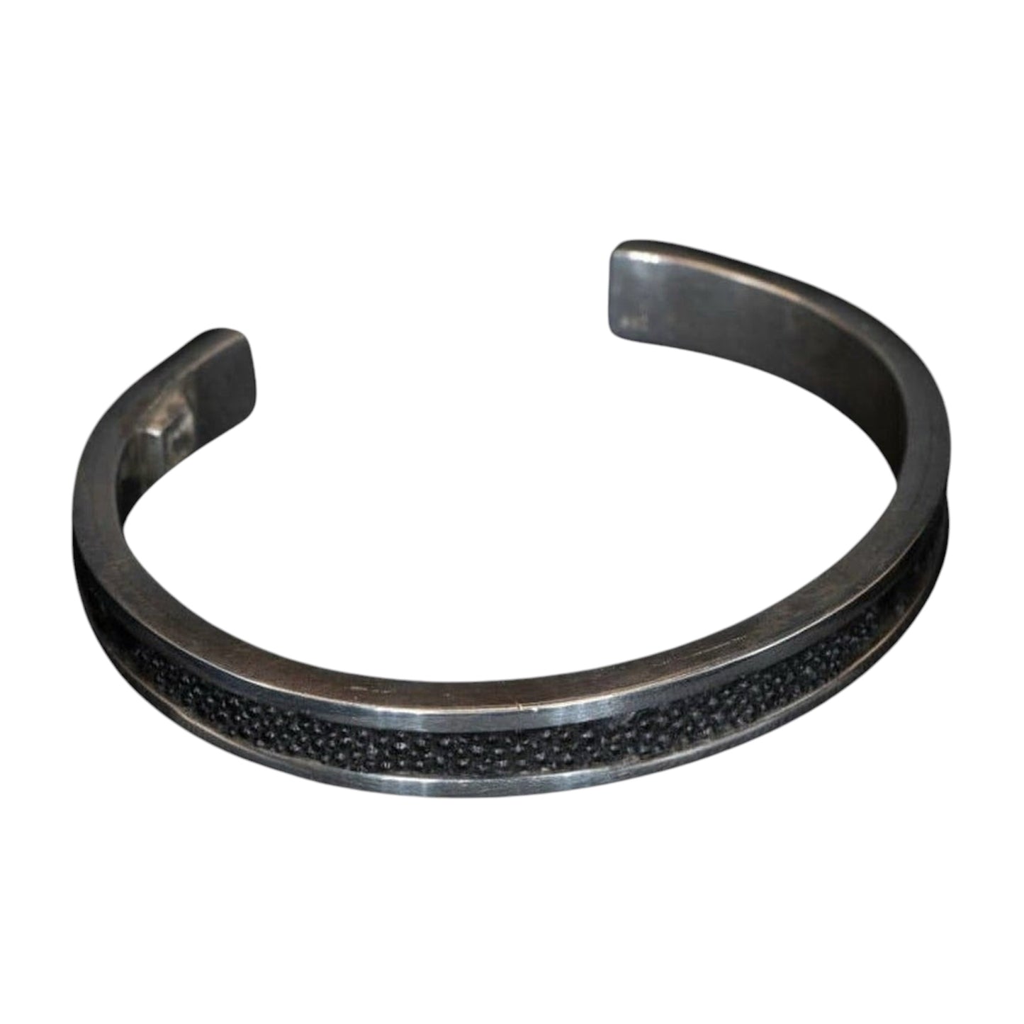 BLACK STINGRAY SKIN CUFF