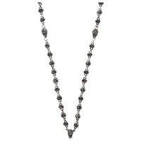 ROSE SKULL NECKLACE
