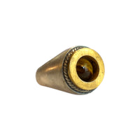 GOLDEN BASE STONE RING
