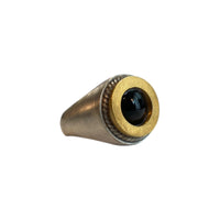 GOLDEN BASE STONE RING