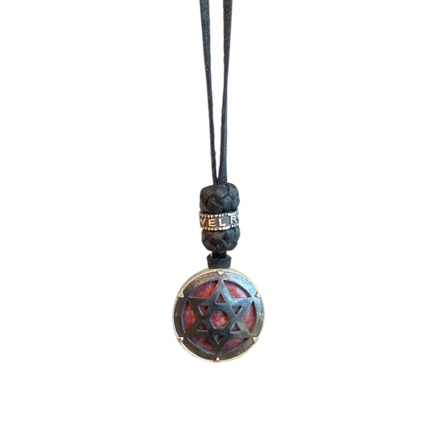 LEATHER AMULET 3D STAR