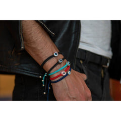 BIG EYE BRAIDED BRACELET