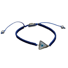 SHAPE EYE BRAIDED BRACELET