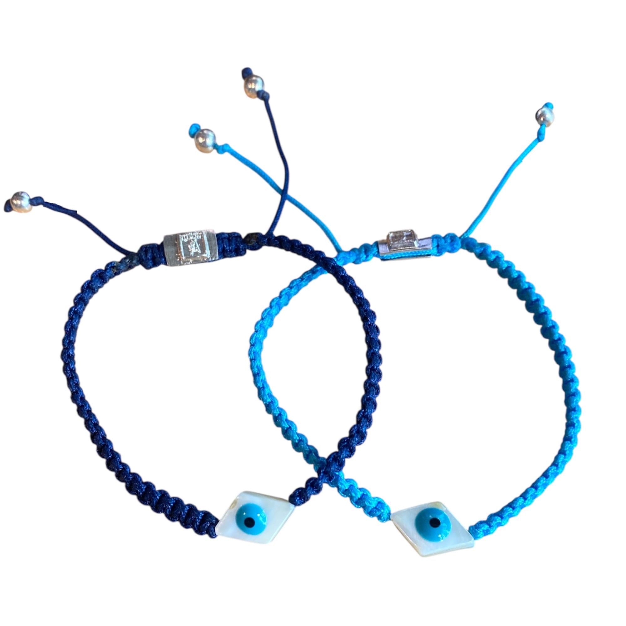 SHAPE EYE BRAIDED BRACELET SP