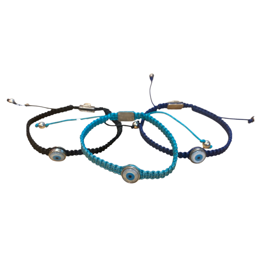 COLOR EYE BRAIDED BRACELET