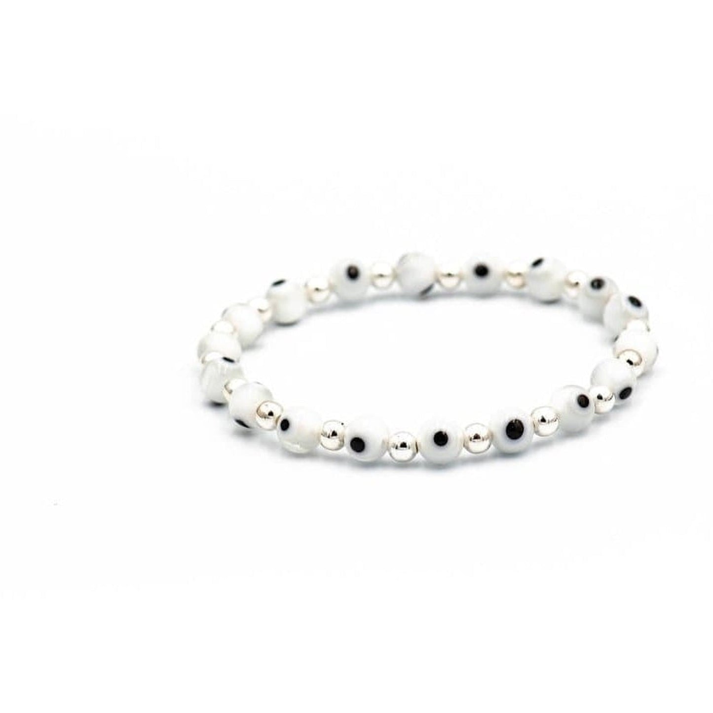 EYE AND BEADS BRACELET