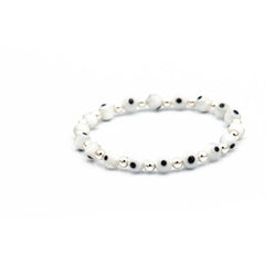 EYE AND BEADS BRACELET