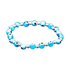 EYE AND BEADS BRACELET
