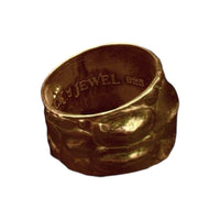 LIZARD RING DORADO