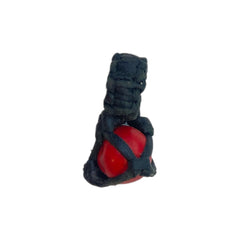 STONE LEATHER PENDANT