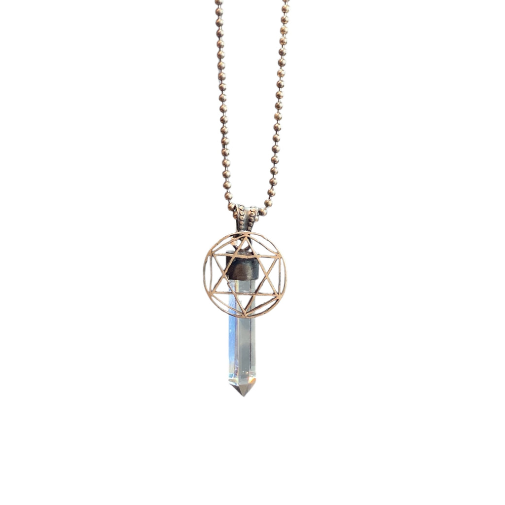 METATRON CUBE WITH QUARTZ