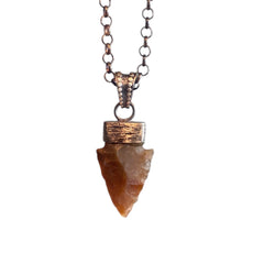 STONE ANCIENT ARROWHEAD PENDANT