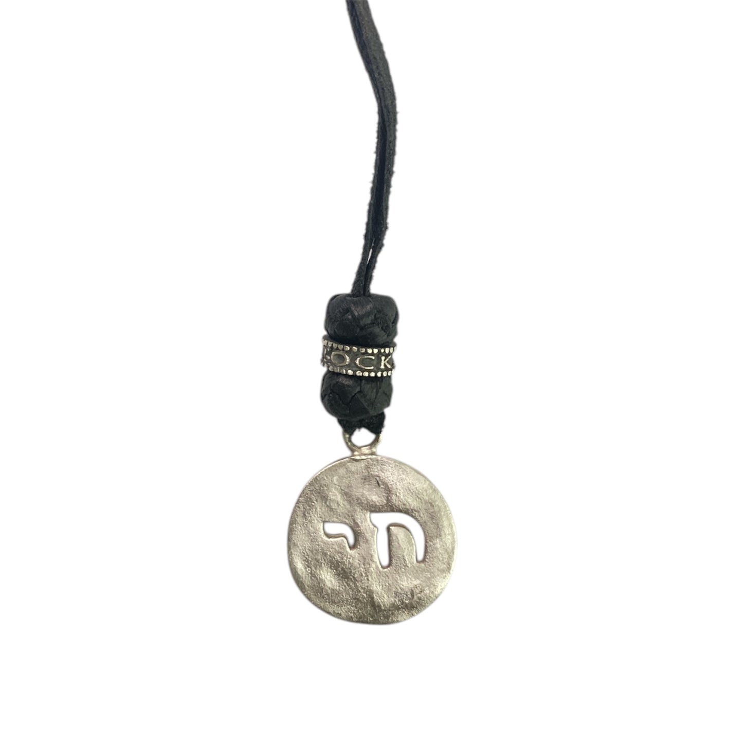 LEATHER AMULET CHAI HOLLOW