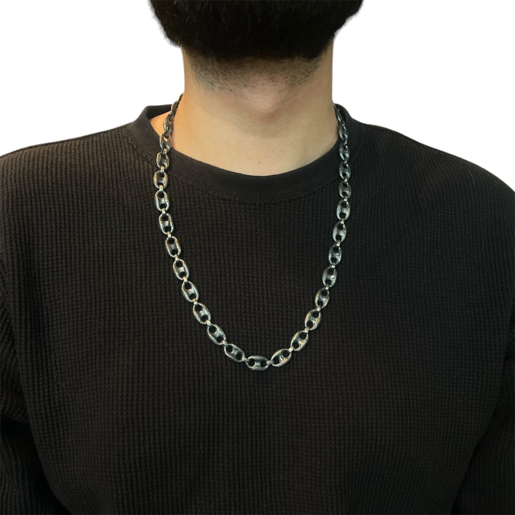 CAN PULL CHAIN SKULL NECKLACE
