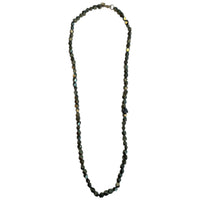 ONE SKULL PIRITE NECKLACE