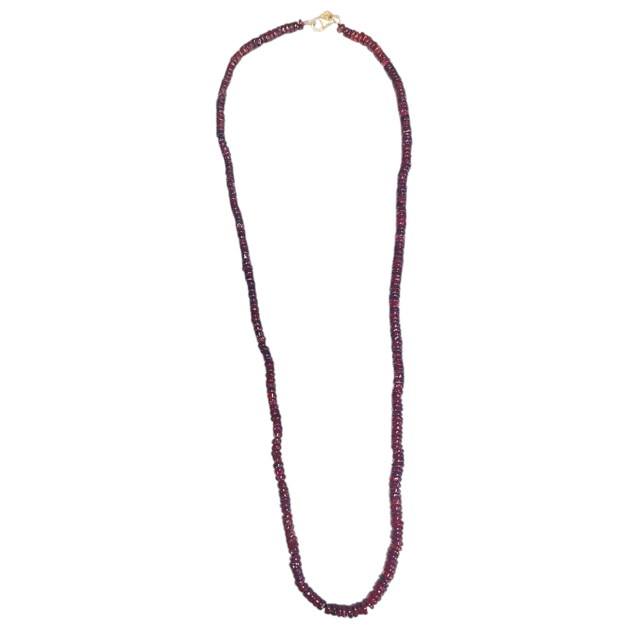 CIRCLE GRANATE NECKLACE
