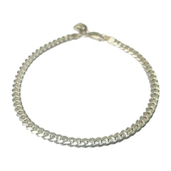 LINKED BRACELET 4MM 19CM