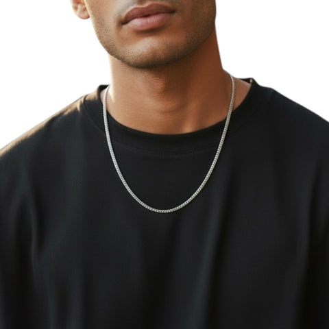 LINKED CHAIN POLISHED