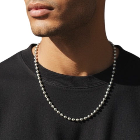 BIG BALL CHAIN POLISHED