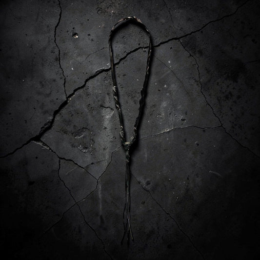 LONG LEATHER NECKLACE