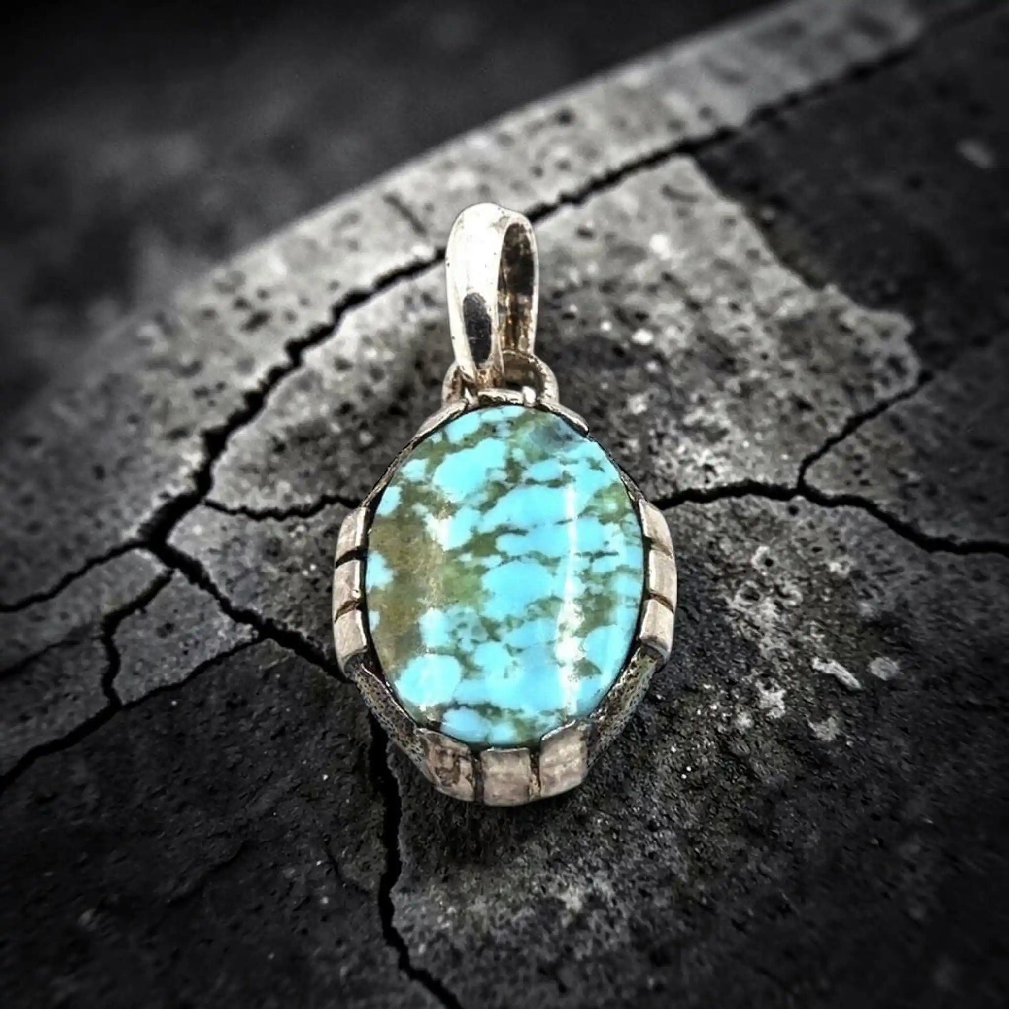 STONE PENDANT TURQUESA