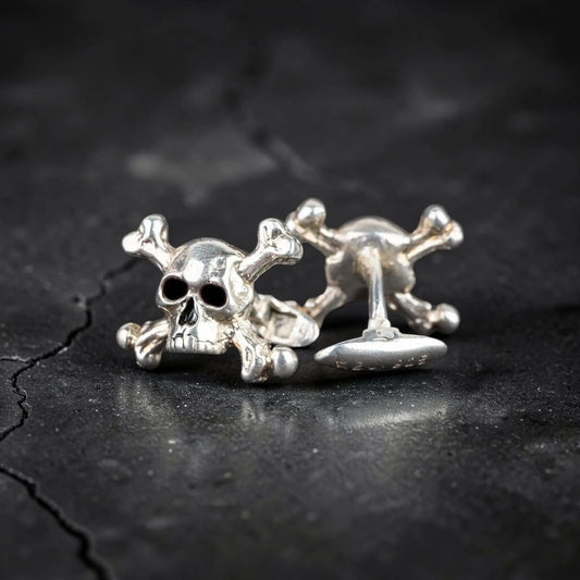 SKULL JOE CROSSBONE  CUFFLINKS