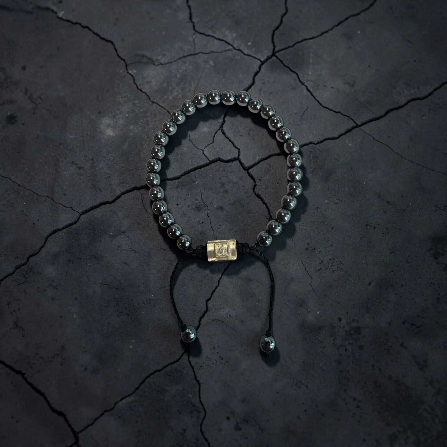 SILVER HEMATITE BRACELET