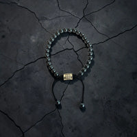 SILVER HEMATITE BRACELET