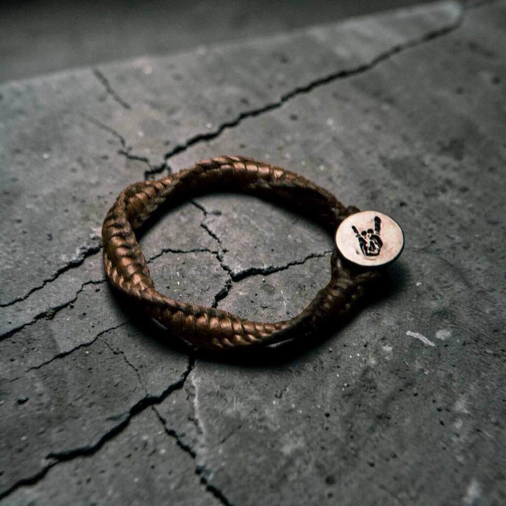 R&L SEAL LEATHER BRACELET