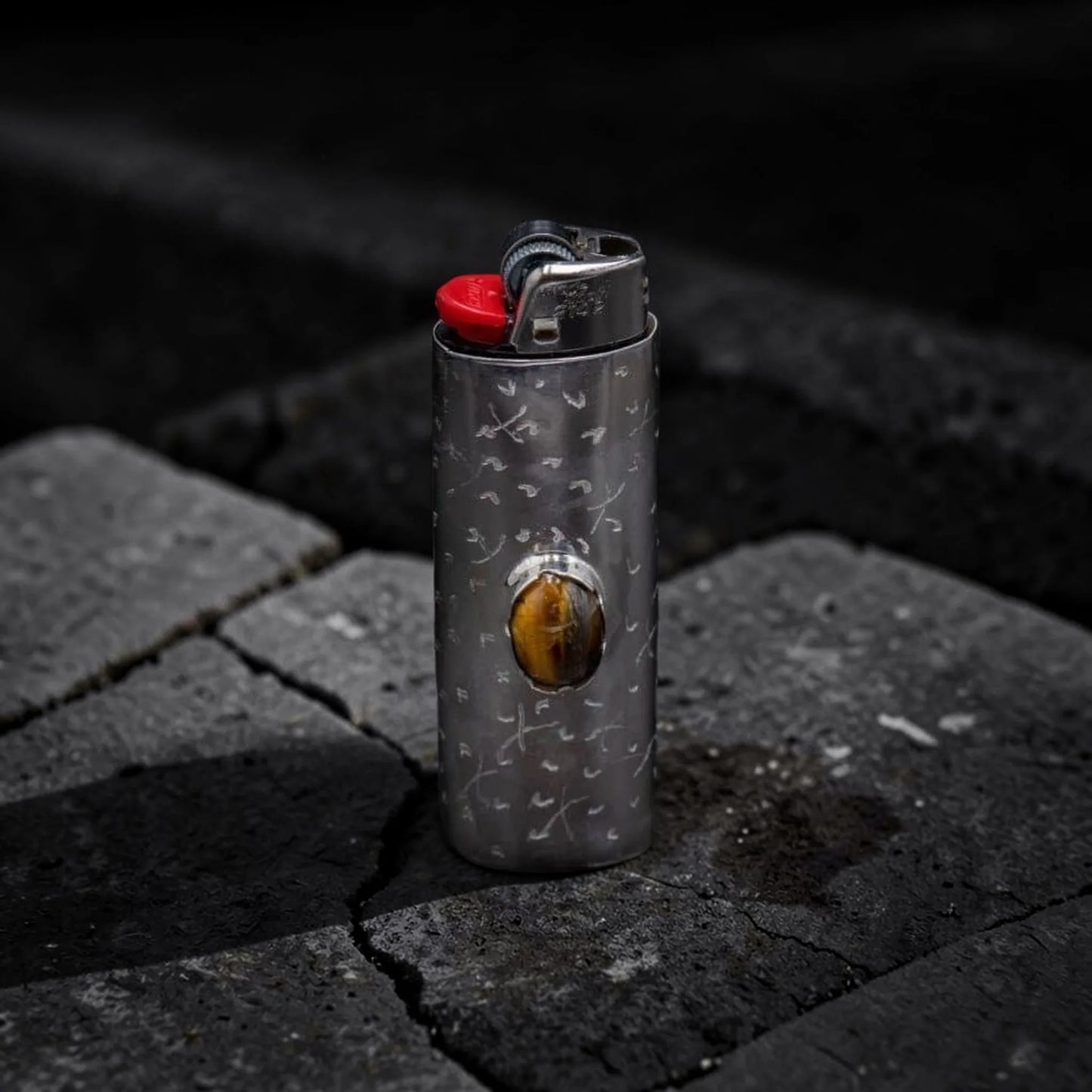 LIGHTER CASE OJO DE TIGRE