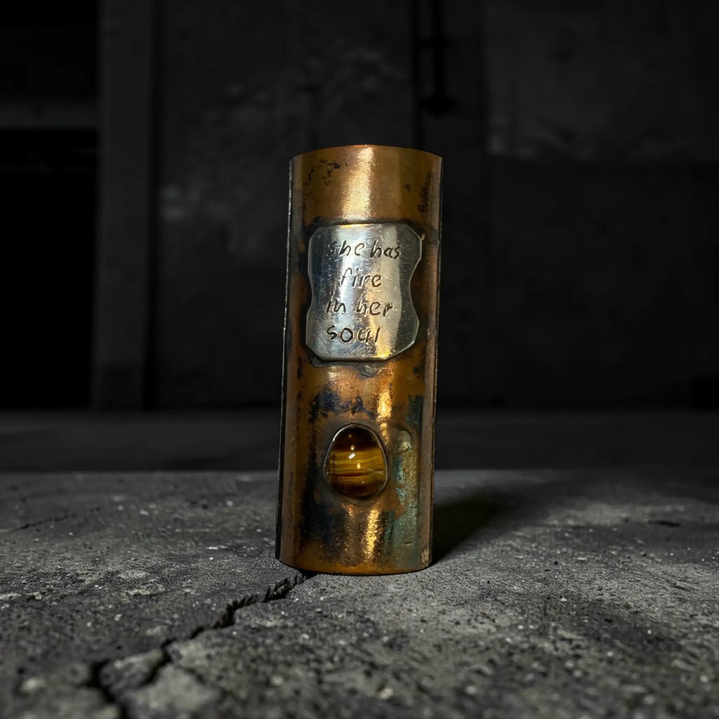 SHE HAS A FIRE IN HER SOUL LIGHTER CASE