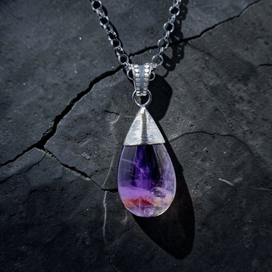 PURPLE CITRINE DROP