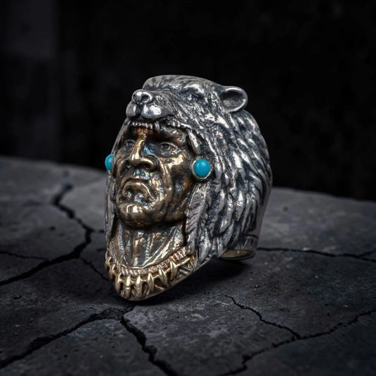 INDIAN WOLF CHIEF