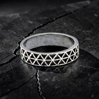 FLOWER OF LIFE RING