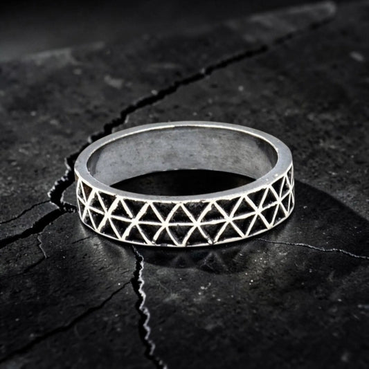 FLOWER OF LIFE RING