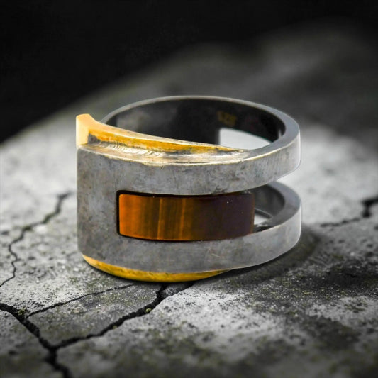 BAND IT STONE RING