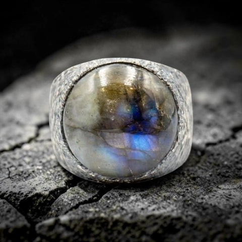 R&J LABRADORITE RING