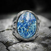 KING SALOMON CRISOCOLE STONE RING